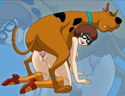 Scooby Doo Fucking Velma - look, scooby doo is fucking velma's pussy from behind â€“ Scooby Doo Porn